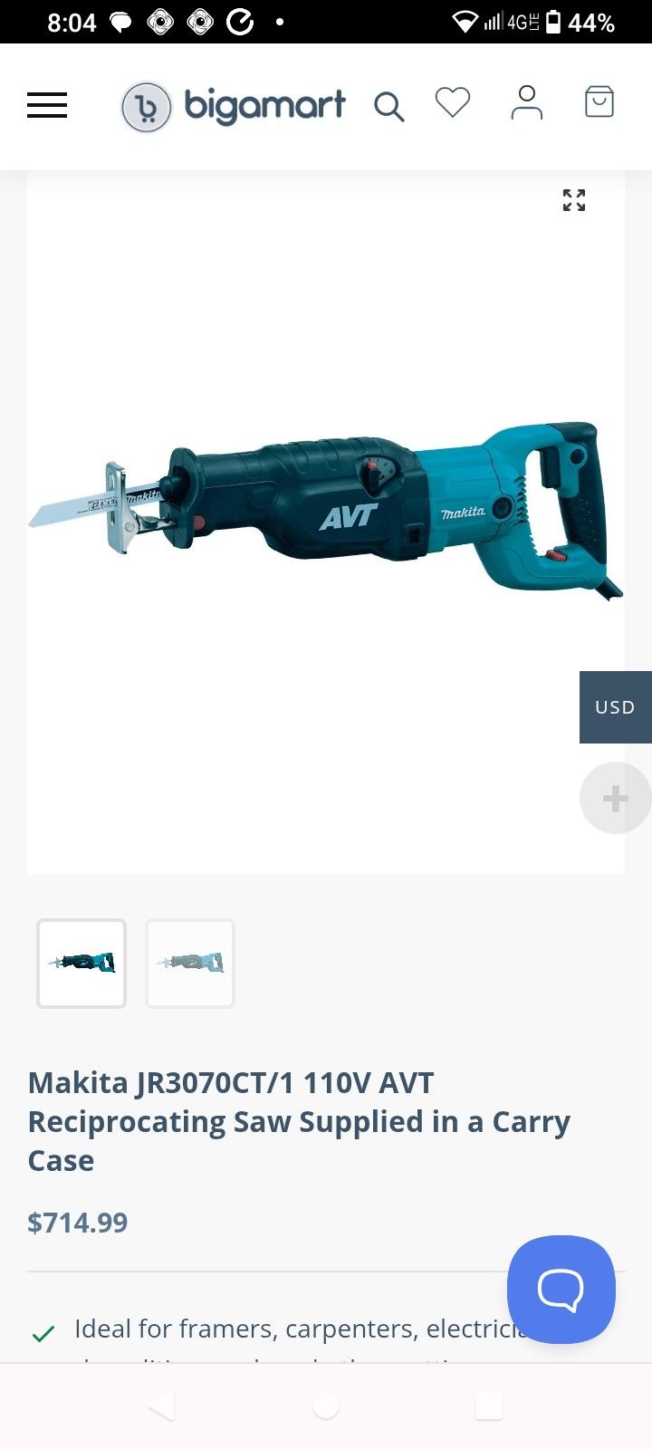 Makita Harley Used Only Asking 100 Obo