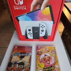 Nintendo Switch OLED Game Bundle (New)