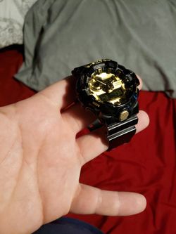 G-shock Black And Gold 