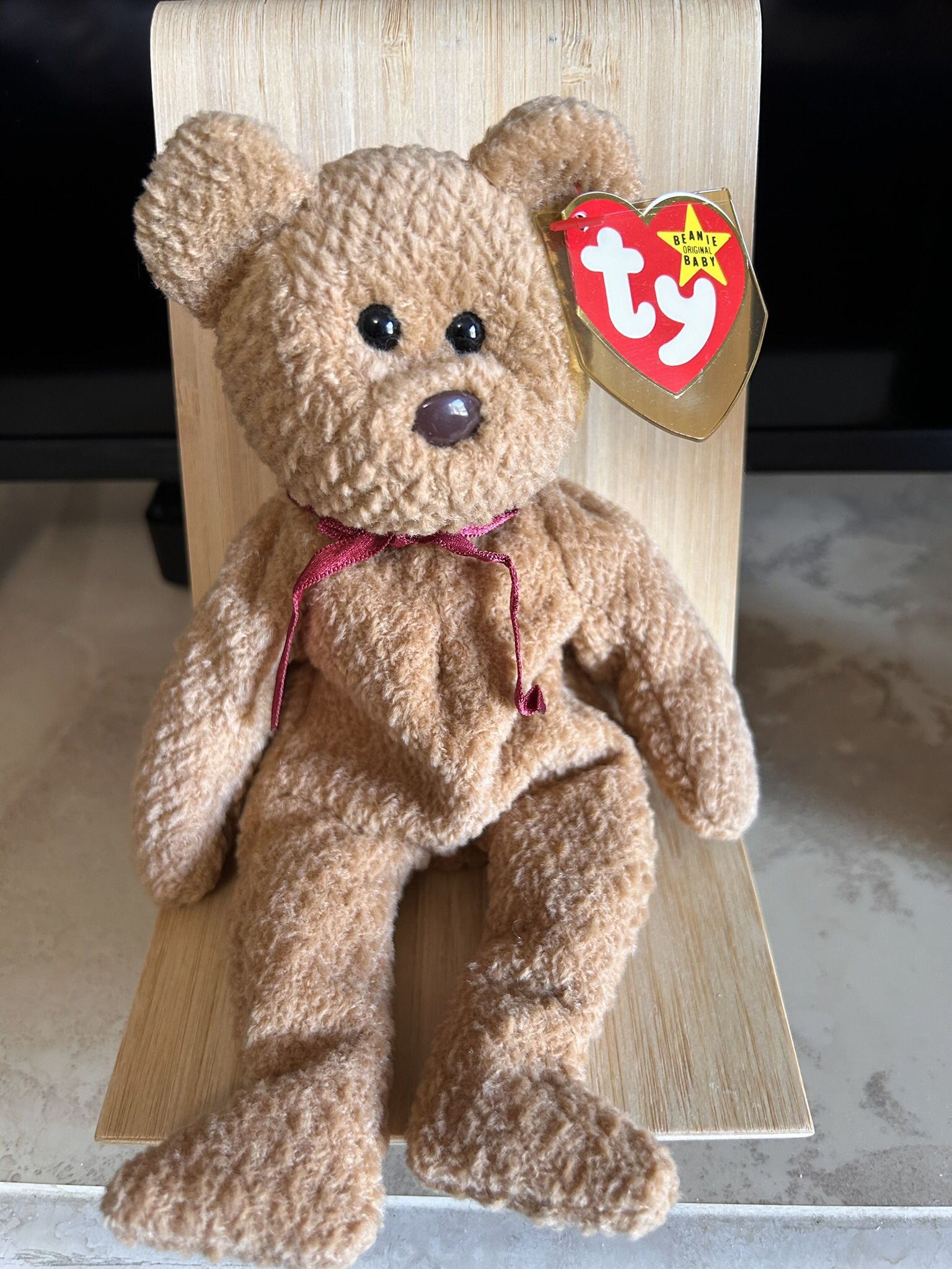 Curly 4-12-1996 Beanie baby 