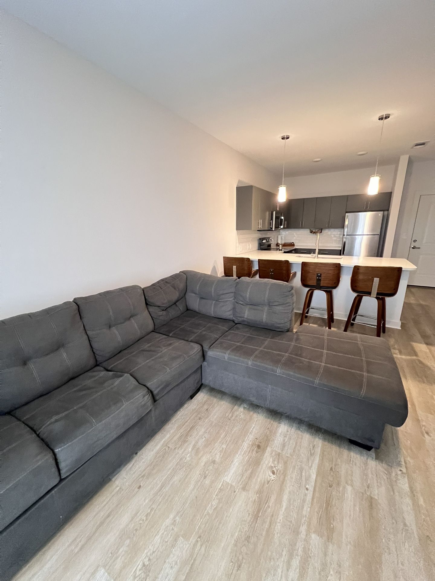 L Sectional Couch With Pullout Bed