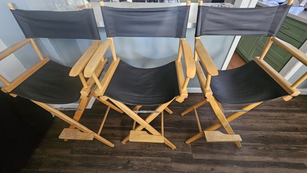 Director Chairs X3