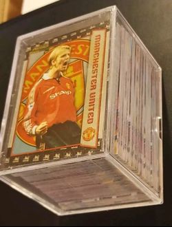 DAVID BECKHAM MERLIN PREMIER GOLD 2000 FOIL COMPLETE SET 145 CARDS RARE SET