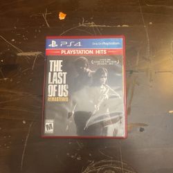 Last If Us (remastered) PS4
