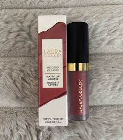 NEW LAURA GELLER MATTE LIP MOUSSE IN RICH ROSE $5!!