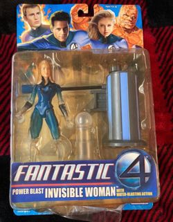 Marvel’s Fantastic Four 2005 Jessica Alba Invisible Woman Action Figure  Price is Firm