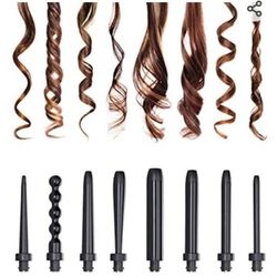 NuMe Octowand 8 In 1 Curling Wand Set