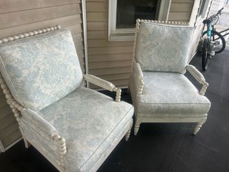 Ethan Allen accent sunroom chairs