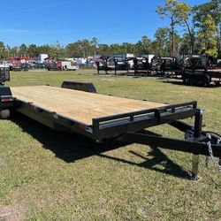 Worldwide 7 x 24 Car Hauler Trailer 10k
