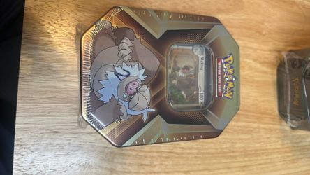 Pokemon cards (Tin cans)