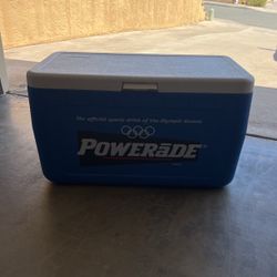 Vintage Powerade Olympic Cooler