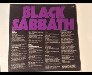 Black Sabbath Vinyl & The Beatles Vinyl