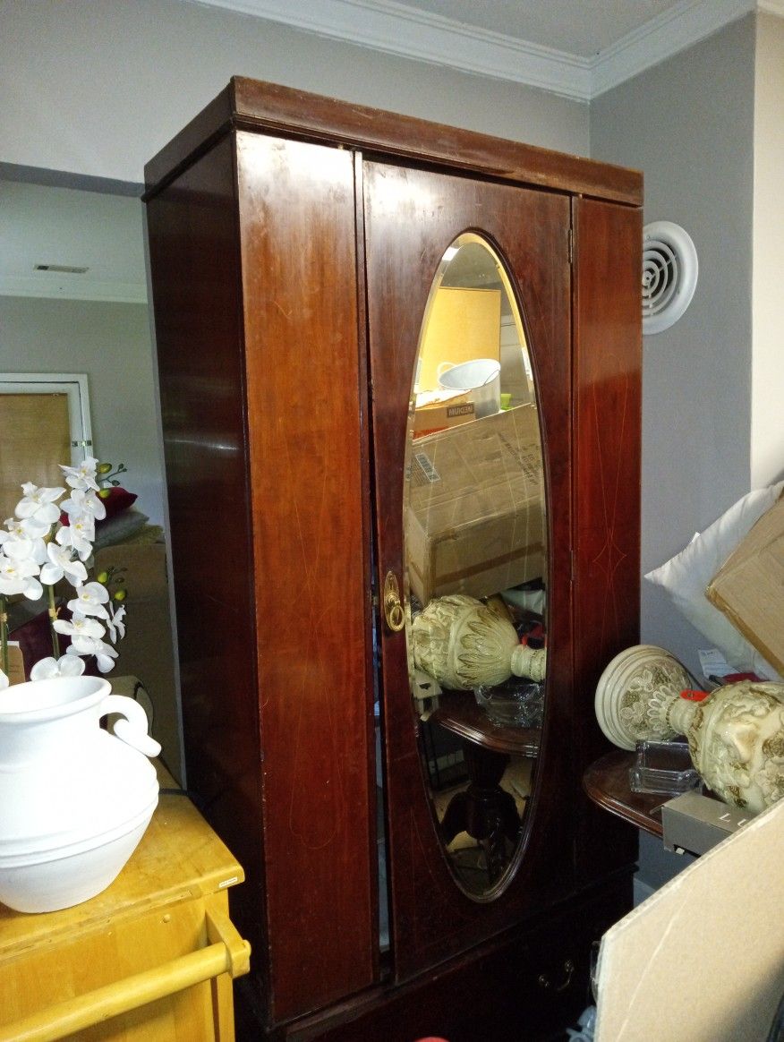 Large Beautiful Antique Armoire.
