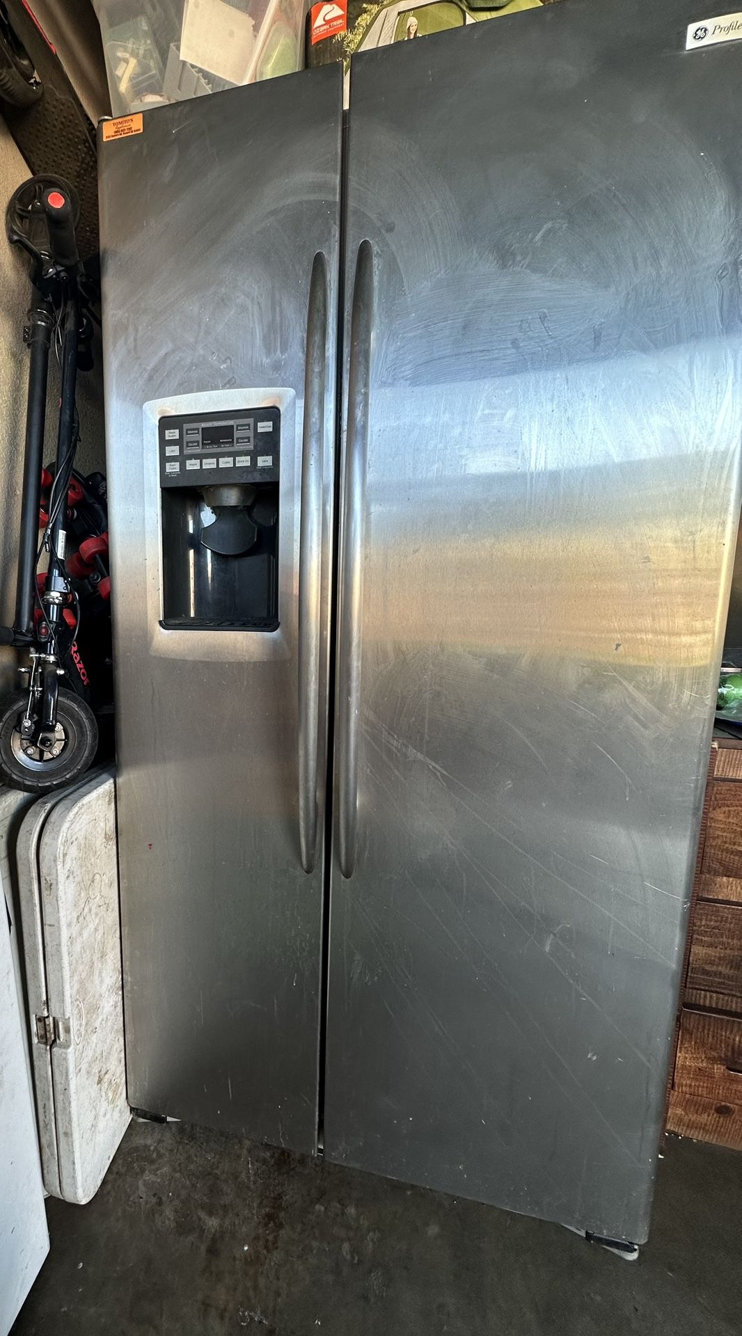 Ge profile Stainless Steel Refrigerator