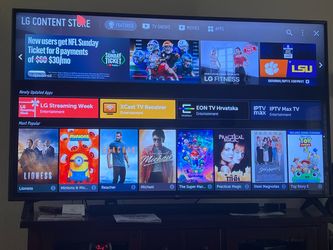 75” LG UHD 4K TV