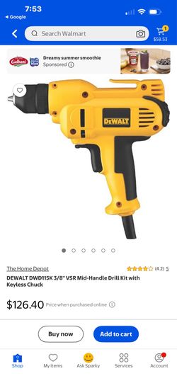 Dewalt drill