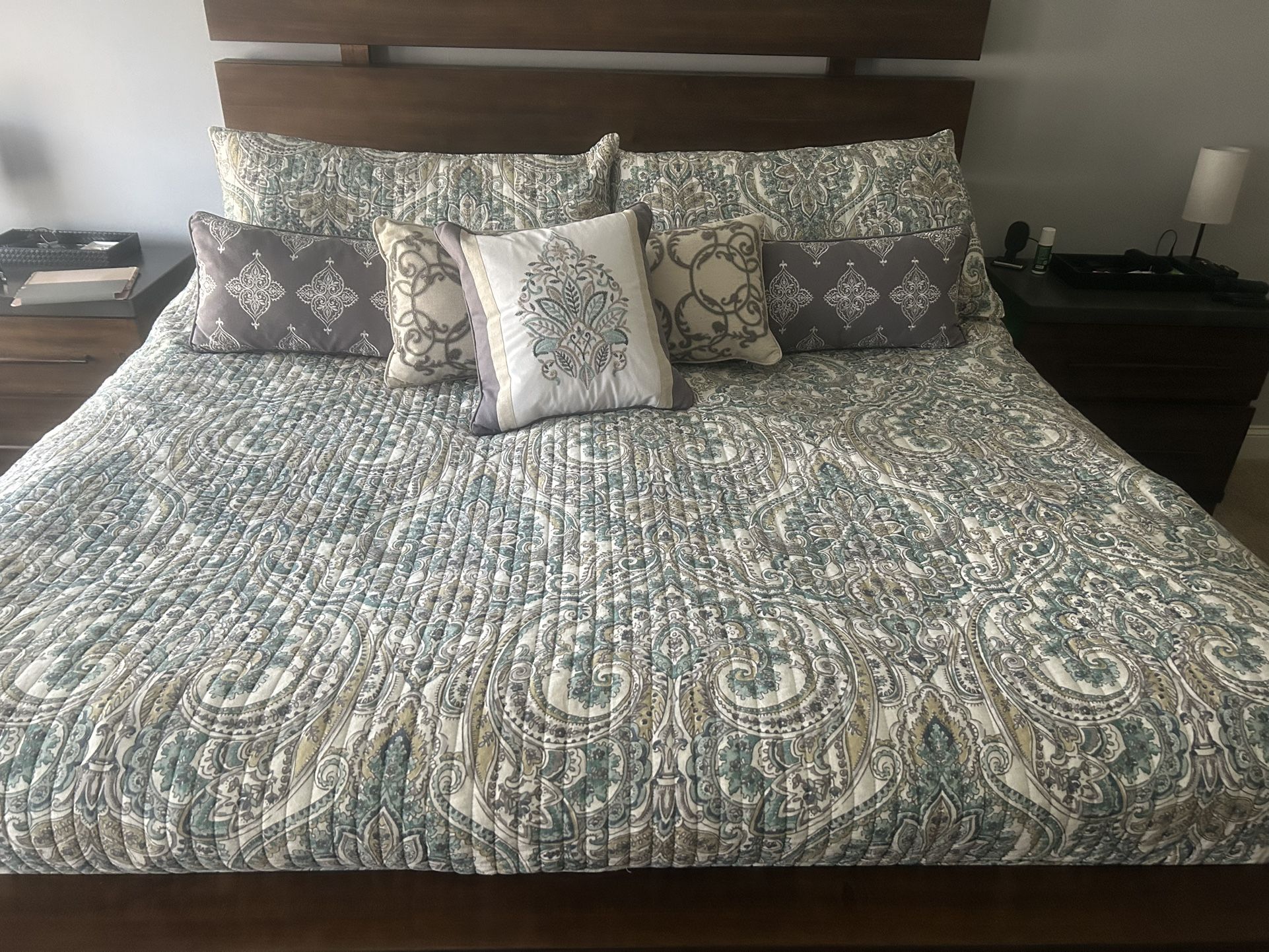 Oversized King Size Quilt Set-Reduced