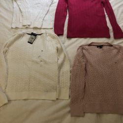 Tommy Hilfiger 100% Cotton Sweaters-Small