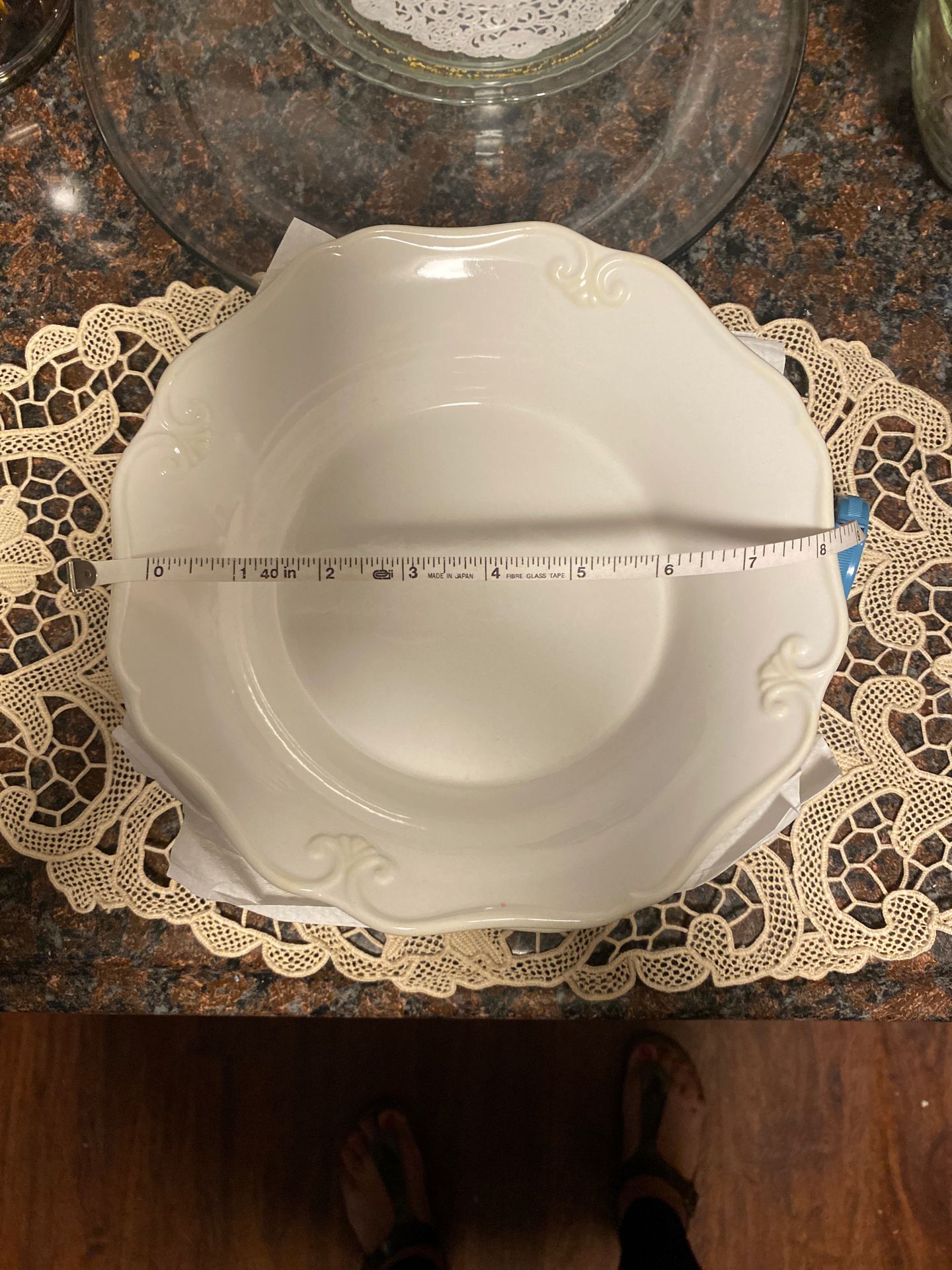 Princess house dishes 4 plates