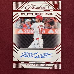 2024 Panini  Baseball RC Auto Nolan Schanuel/ 20