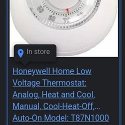 Honeywell The Round Non-programmable Thermostat 