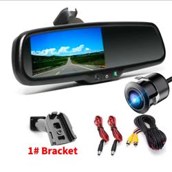 Rearview Mirror Monitor with Backup Camera Kit