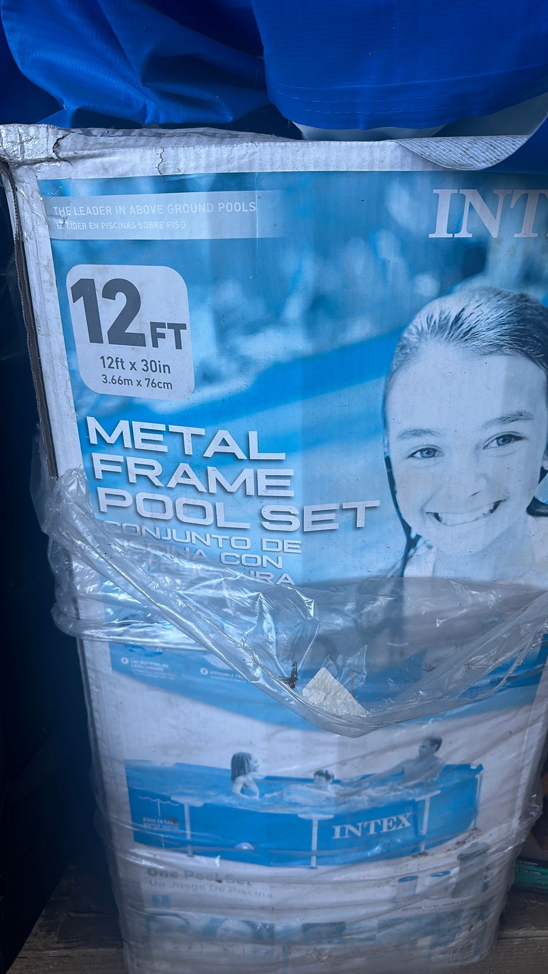 Above ground pool . Need a new Filter. My daughter used one time for her birthday.