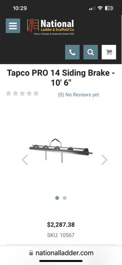 Tapco Pro14 10’6 With Pro Cut Off With Case