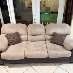 Sofa Bed, Oversized Chair And Swivel Chair