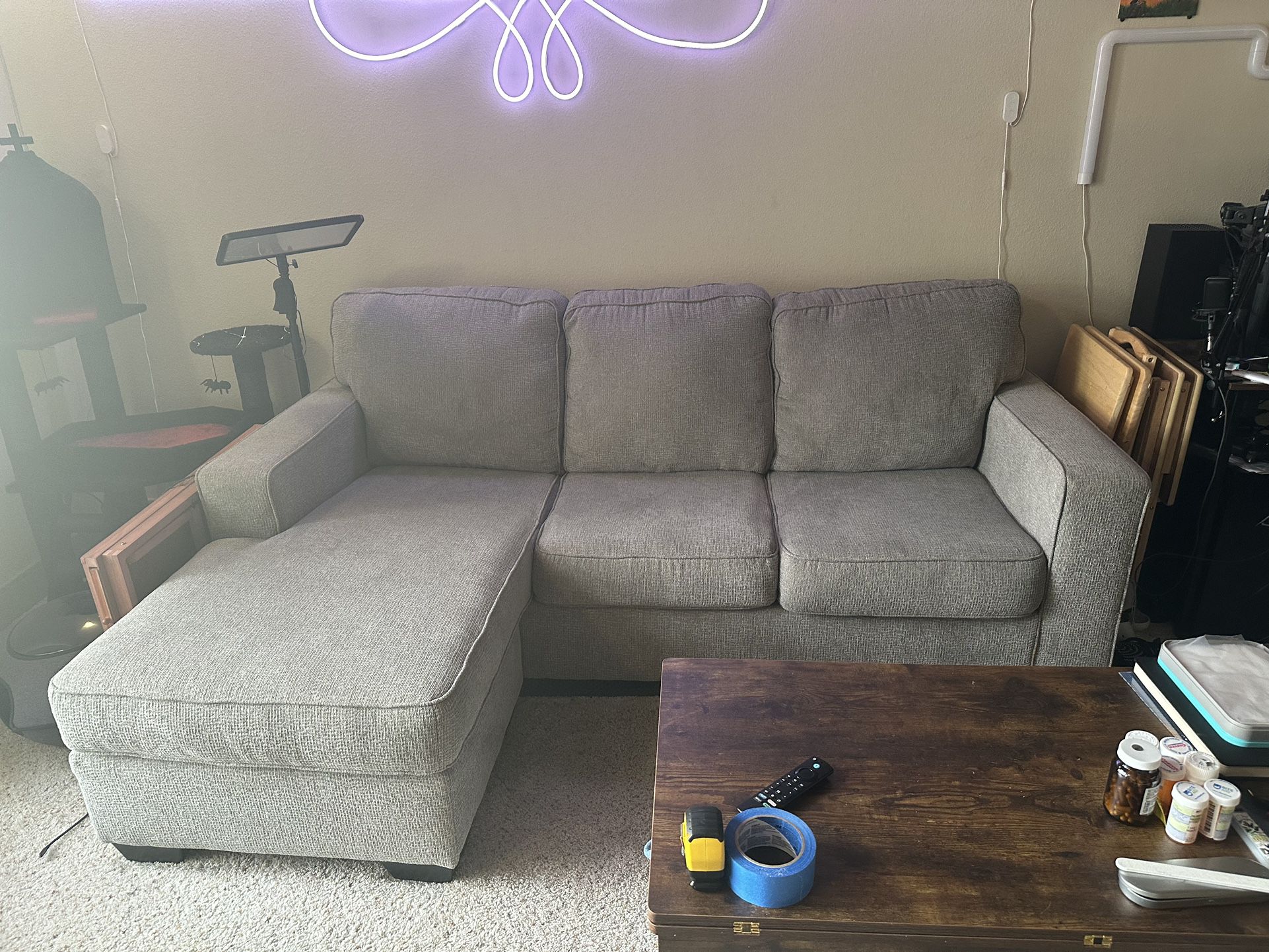 Couch With Chaise Lounge 