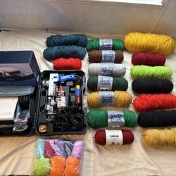 Rug Tufting Kit Lot