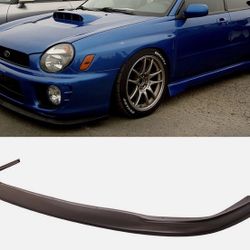 Fits 02-03 Subaru Impreza WRX RS Sedan 4Dr Front Bumper Lip Spoiler DP Style PU