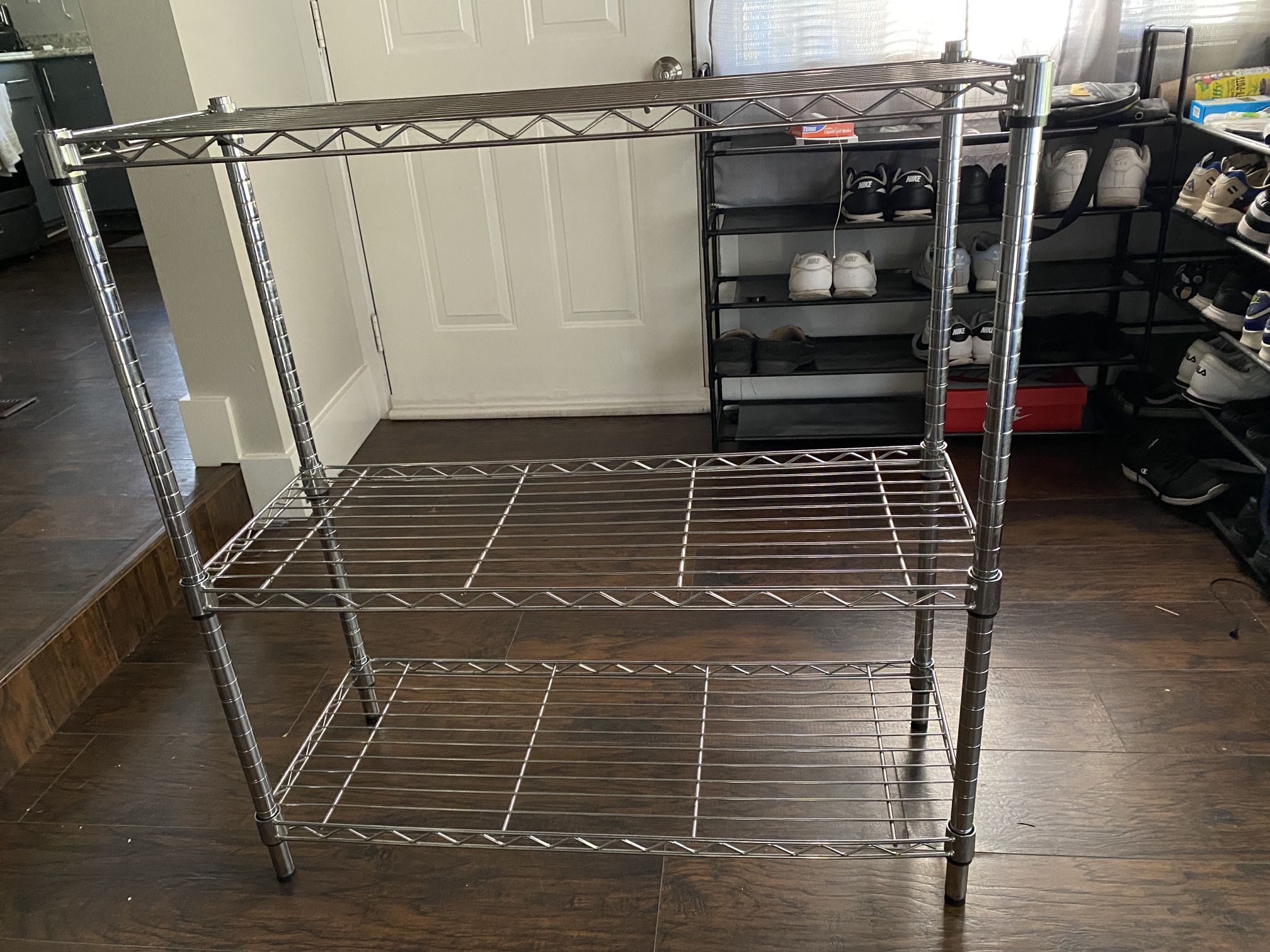 metal shelving