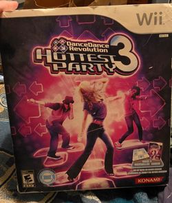 Wii Dance Dance Revolution Game and Mat