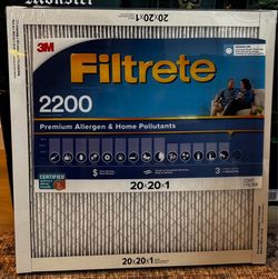 3M Filtrate 20x20 x 4