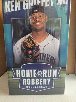 Three Ken Griffey Jr Bobbleheads