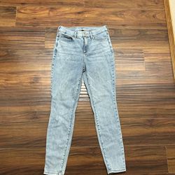 Jeans, Eddie Bauer Women jeans, size 6, slightly curvy & high rise skinny jeans