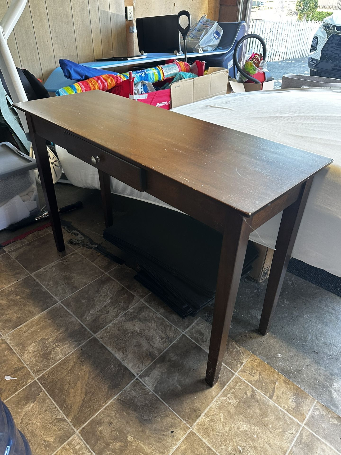 Wooden Hallway Or Entryway Table