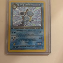 1st edition Dark Blastoise R
