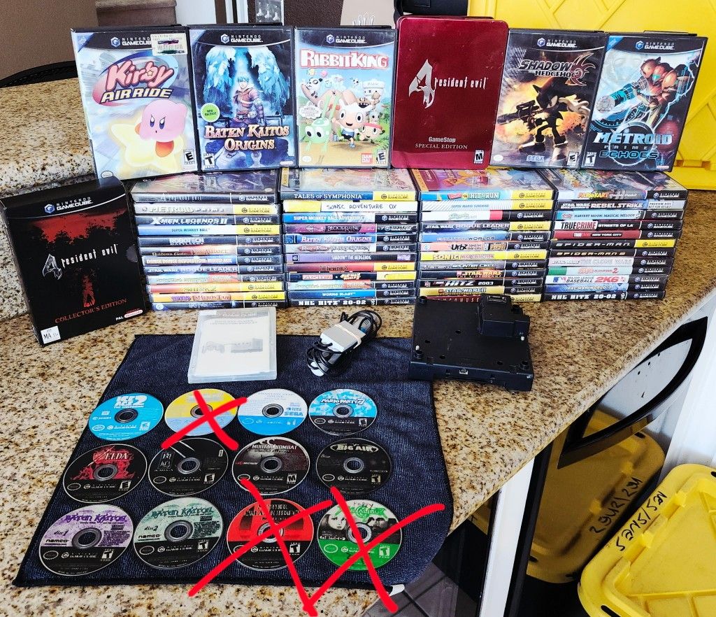 Treasure trove Of Nintendo Gamecube Games Right here....