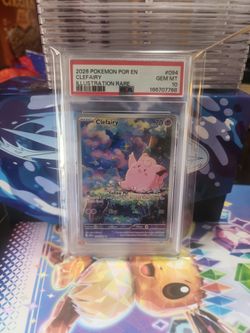 PSA 10 Clefairy Illustration Rare Pokemon Card #094
