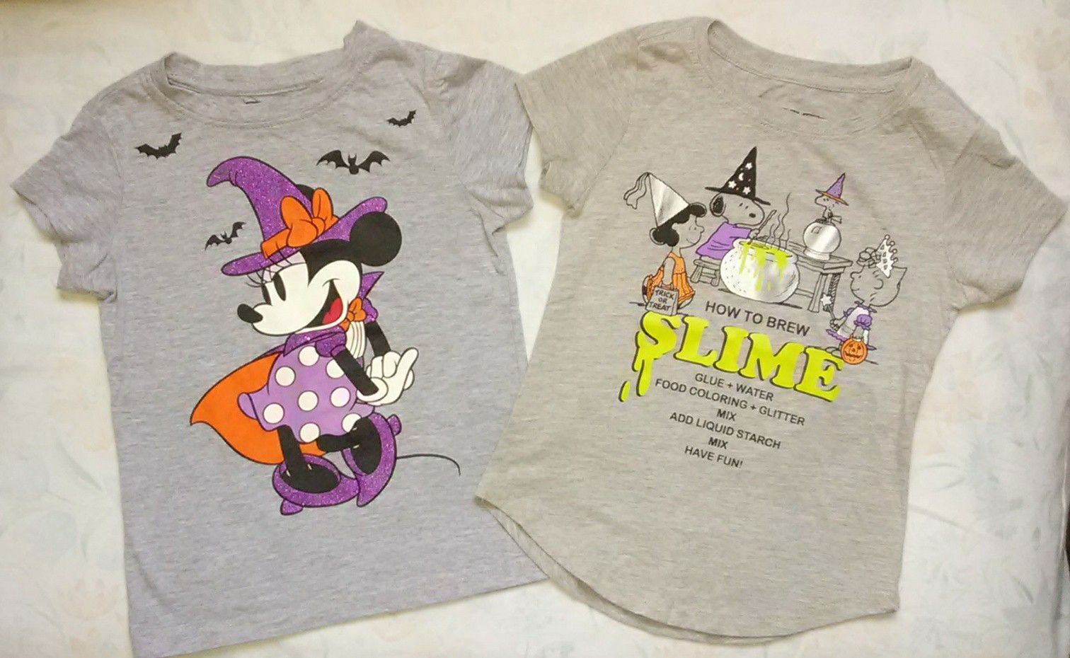 Halloween XS (4-5) girls shirts