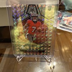Bucky Irving Silver Mosaic, Rookie Card