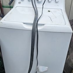 GE washing machine and Maytag Dryer