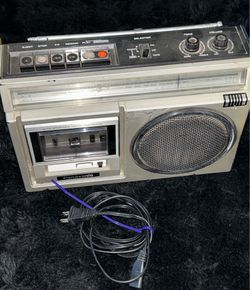 Panasonic radio cassette player