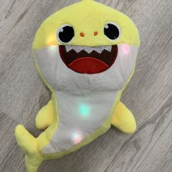 Singing LED Light Plush Toys Music Doll English Song Toy Gift
