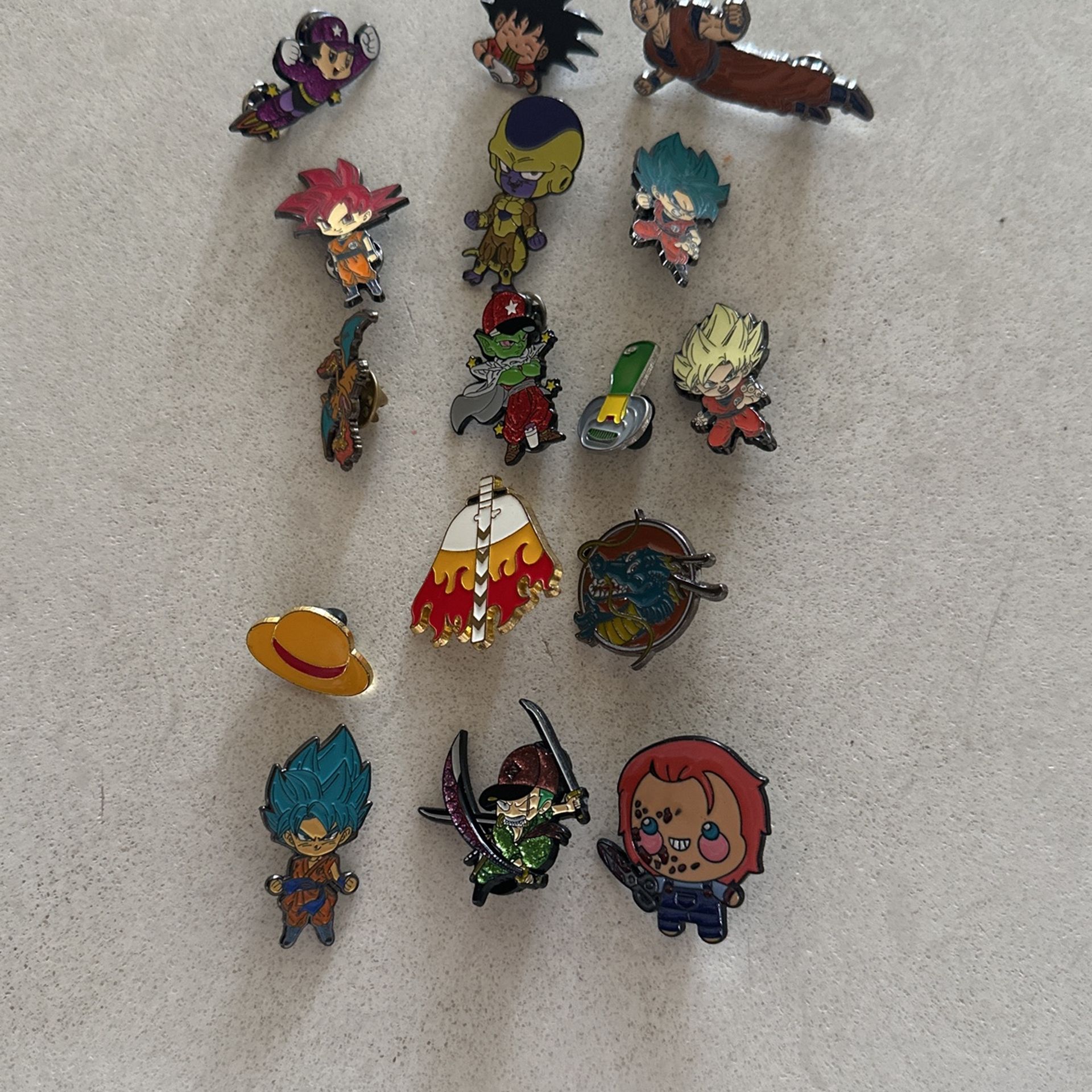 dragon ball z pins