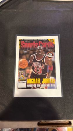 Sports Cards Magazine Michael Jordan June 1991
