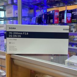 Sigma 70-200mm F2.8 For Sony