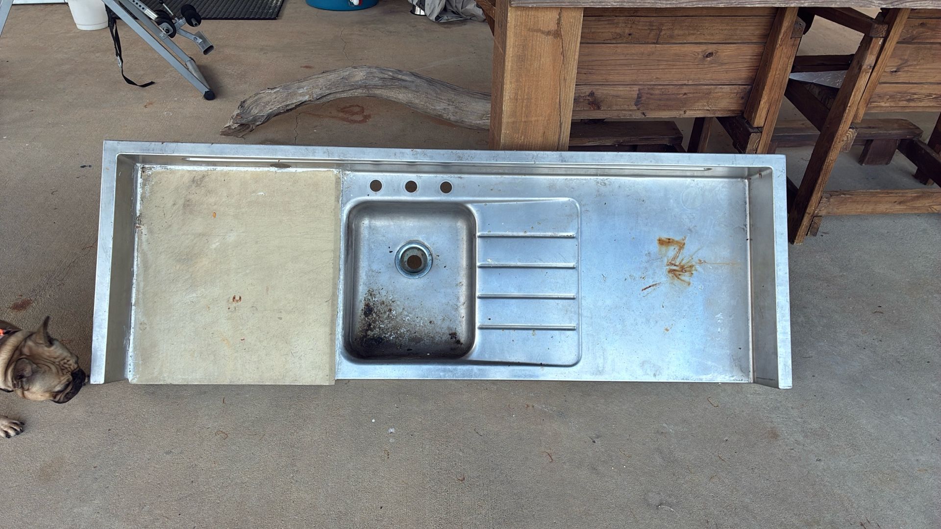Stainless Steel Fish/game Cleaning Sink